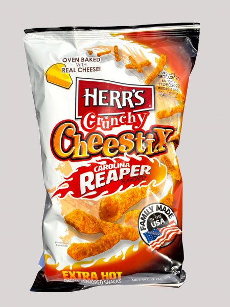 Herr's Crunchy Cheestix Carolina Reaper